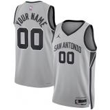 Custom, San Antonio Spurs Silver - Statement Edition